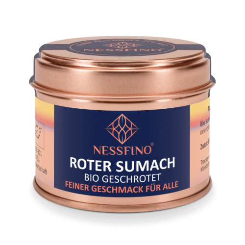 BIO ROTER SUMACH GESCHROTET