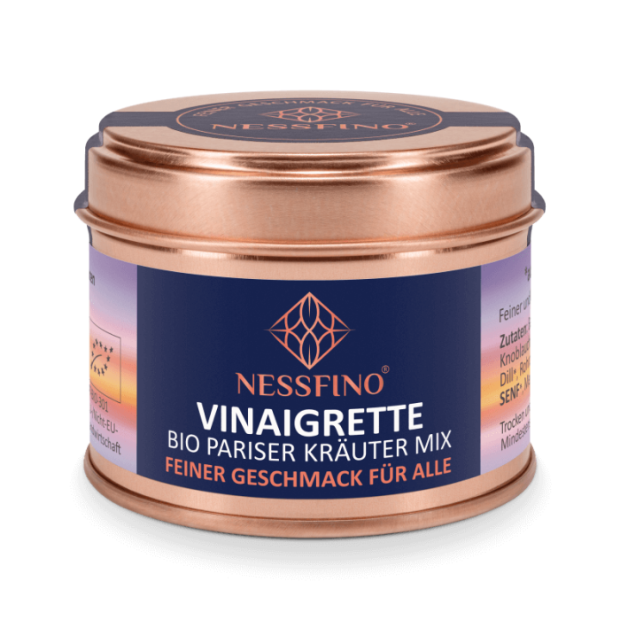BIO VINAIGRETTE PARISER KRÄUTERMIX