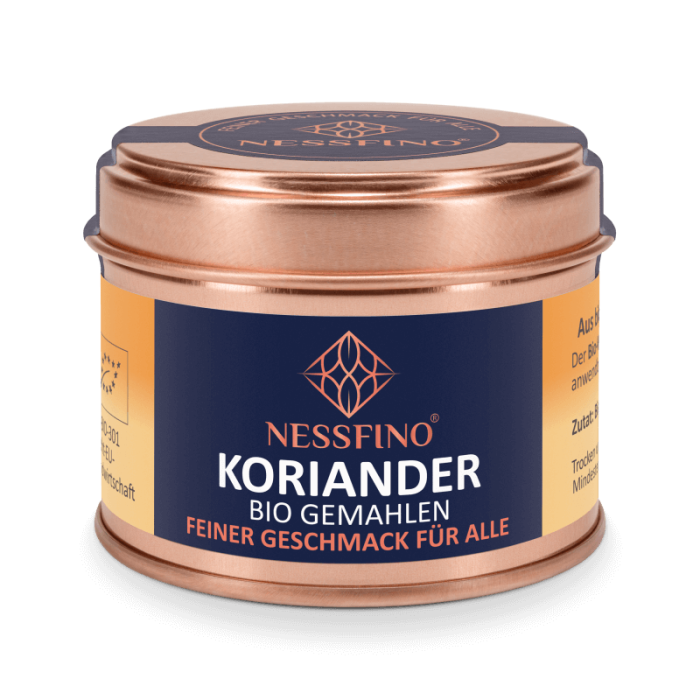 BIO KORIANDER GEMAHLEN