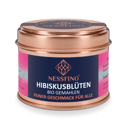 BIO HIBISKUSBLÜTEN GEMAHLEN