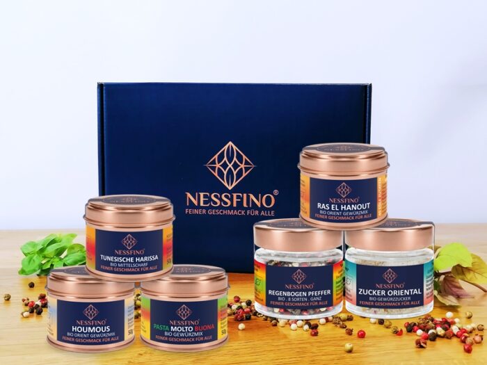 Nessfino-bio-gewurzmischungen für die beste orientalische küche-kochzezepte-was kochen heute-harissa-ras el hanout-pastagewuerz-hummus